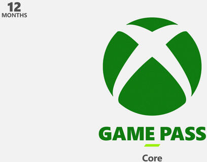 Microsoft Xbox Game Pass Core 12 Months