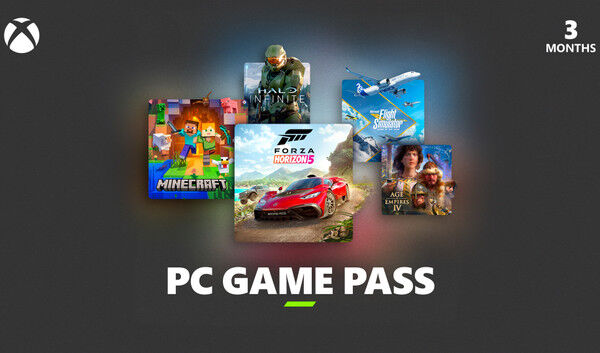 Microsoft Xbox Game Pass 3 months PC