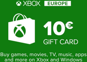 Microsoft Xbox Gift Card 10€ (Euro area)