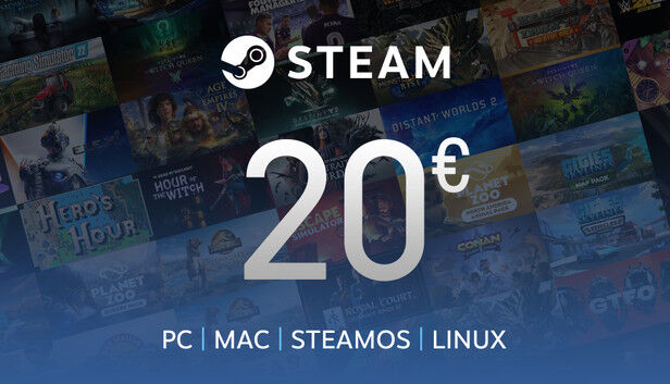 Steam Gift Card 20€