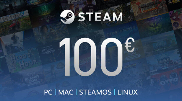 Steam Gift Card 100€