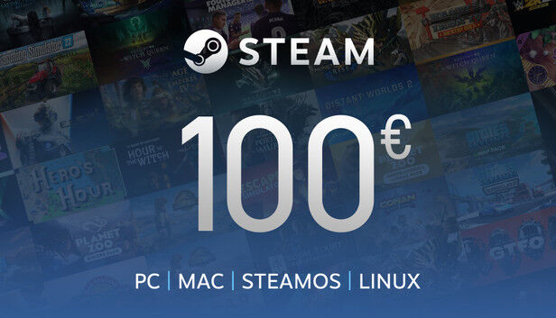 Steam Gift Card 100€