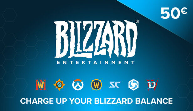 Blizzard / Battle.net Gift Card 50€