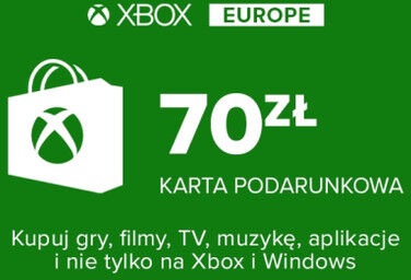 Microsoft Xbox Gift Card 70ZL