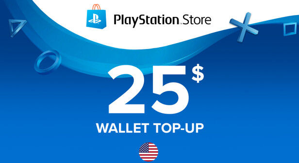 PlayStation Network Card 25$