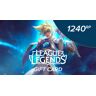 League of Legends 10 EUR - 1240RP