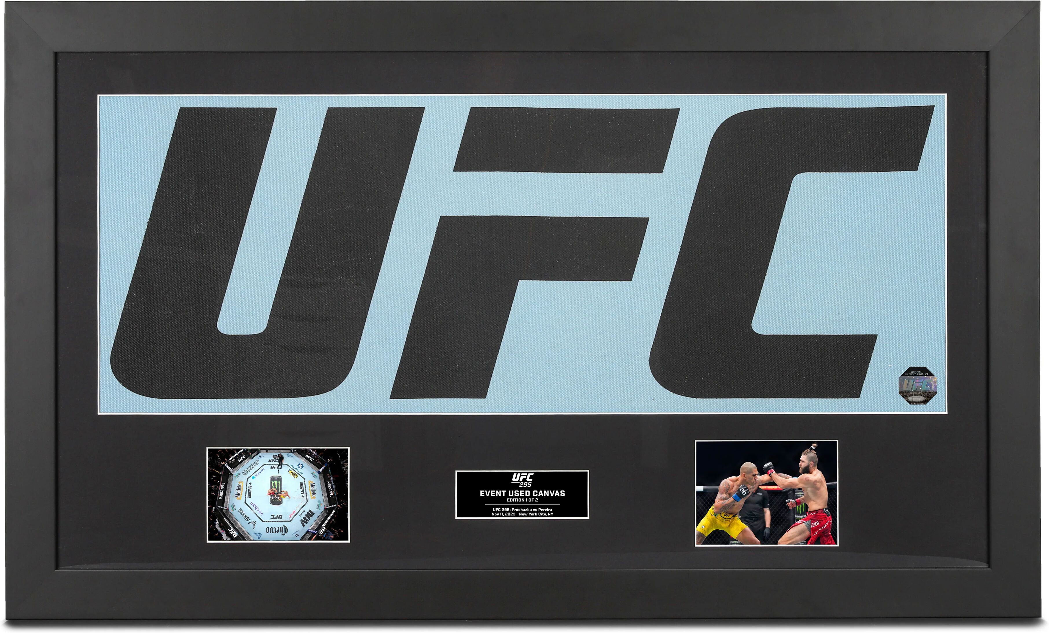 UFC Collectibles UFC 295: Prochazka vs Pereira UFC Logo Canvas & Photos