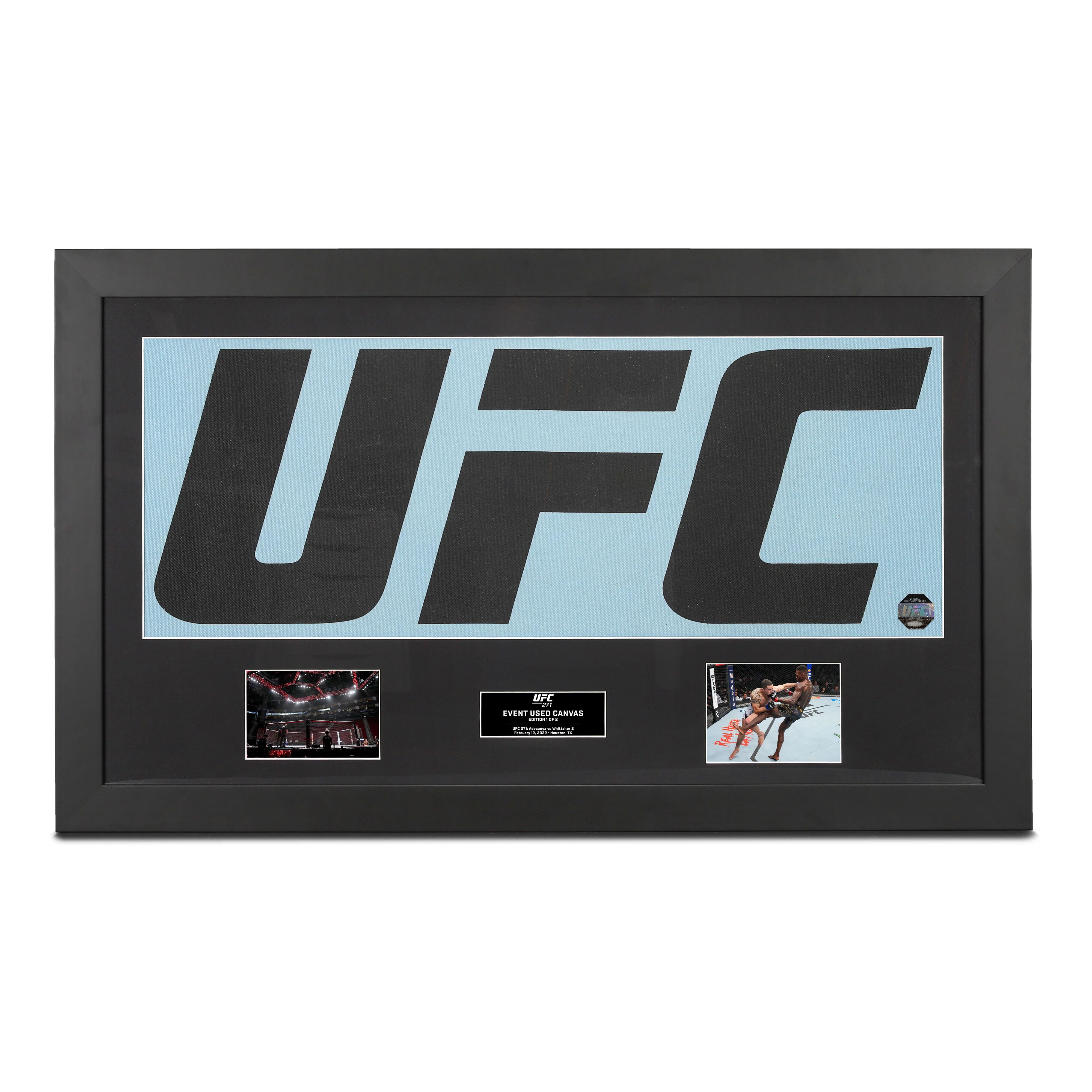UFC Collectibles UFC 271: Adesanya vs Whittaker 2 UFC Logo Canvas & Photo