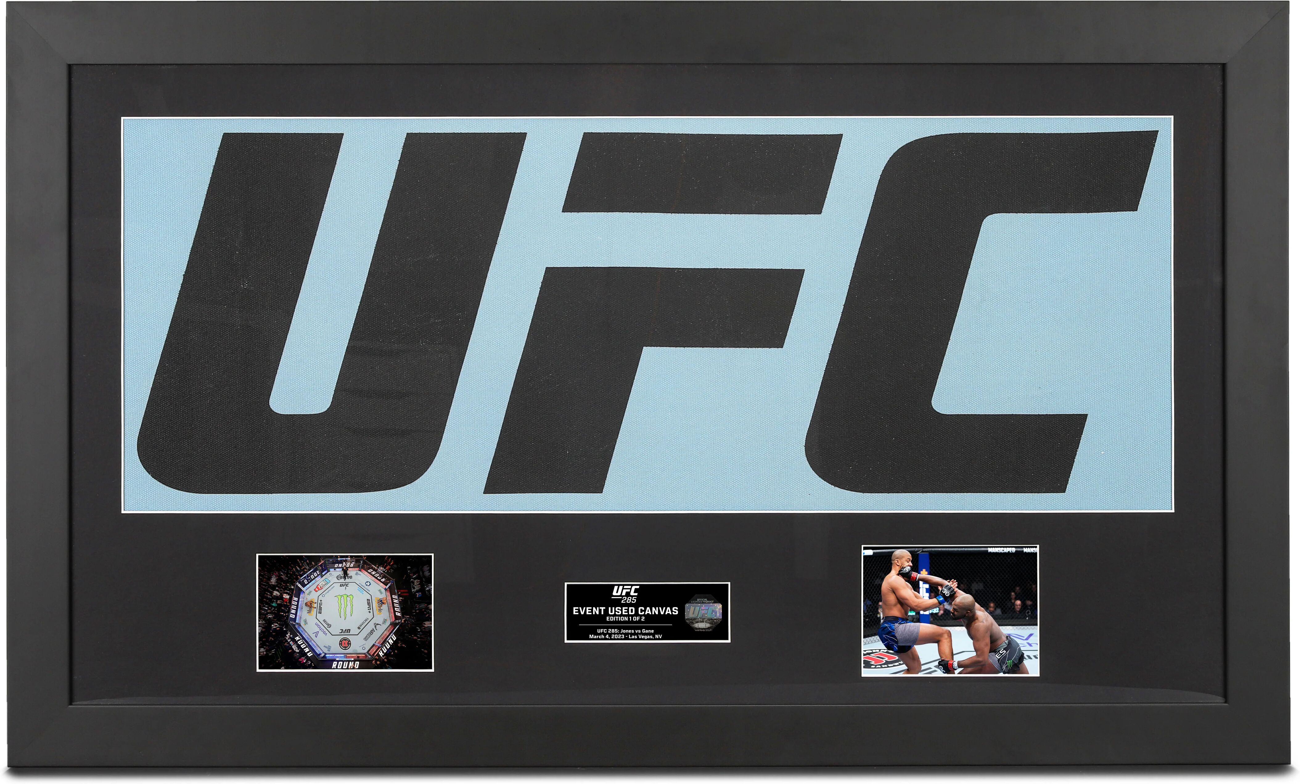 UFC Collectibles UFC 285: Jones vs Gane UFC Logo Canvas & Photo Limited Edition 2 of 2