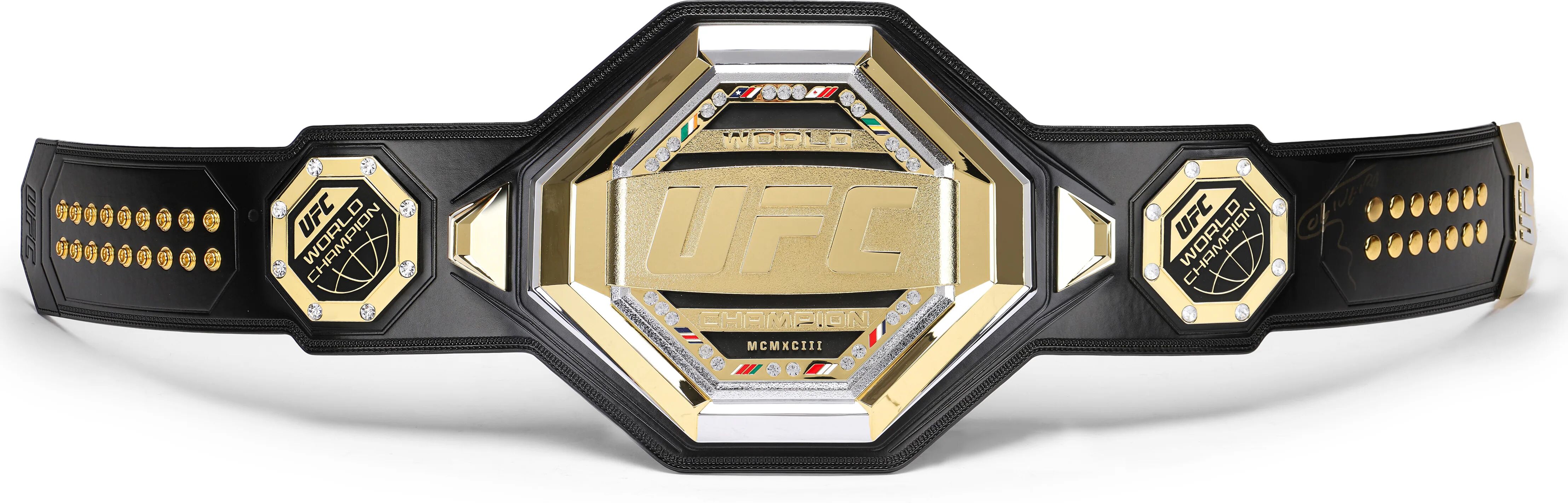 UFC Collectibles Charles Oliveira Signed UFC Legacy Championship Replica Belt