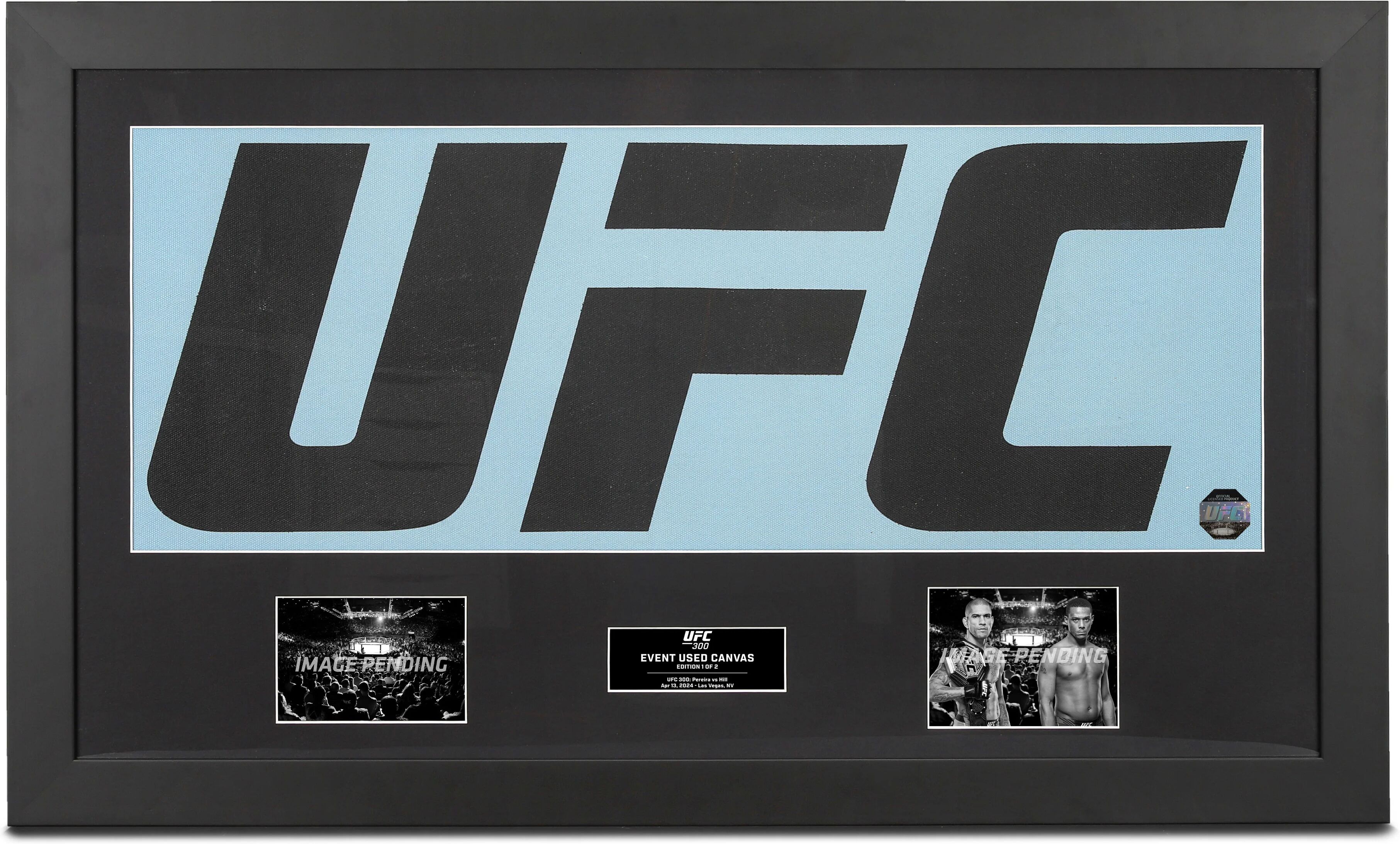 UFC Collectibles UFC 300: Pereira vs Hill UFC Logo Canvas & Photos - Edition 2