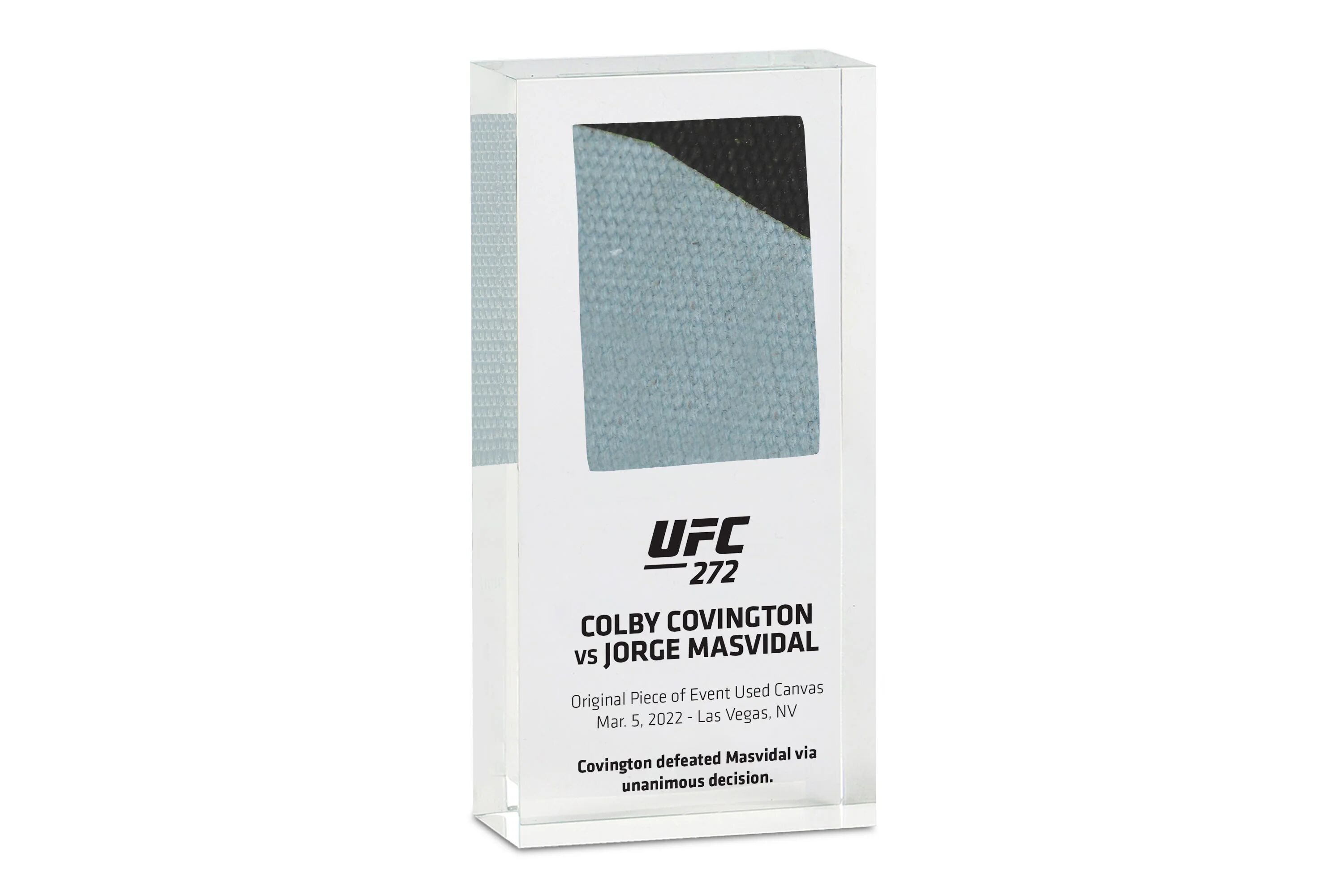 UFC Collectibles UFC 272: Covington vs Masvidal Canvas in Acrylic