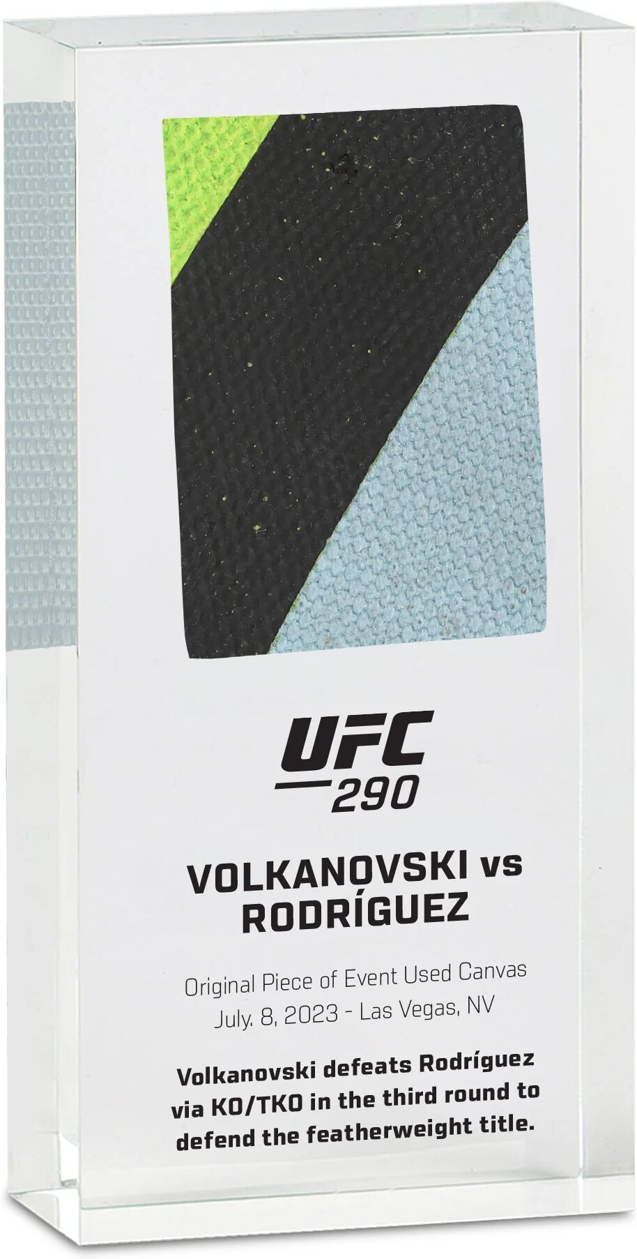 UFC Collectibles UFC 290: Volkanovski vs Rodríguez Canvas in Acrylic