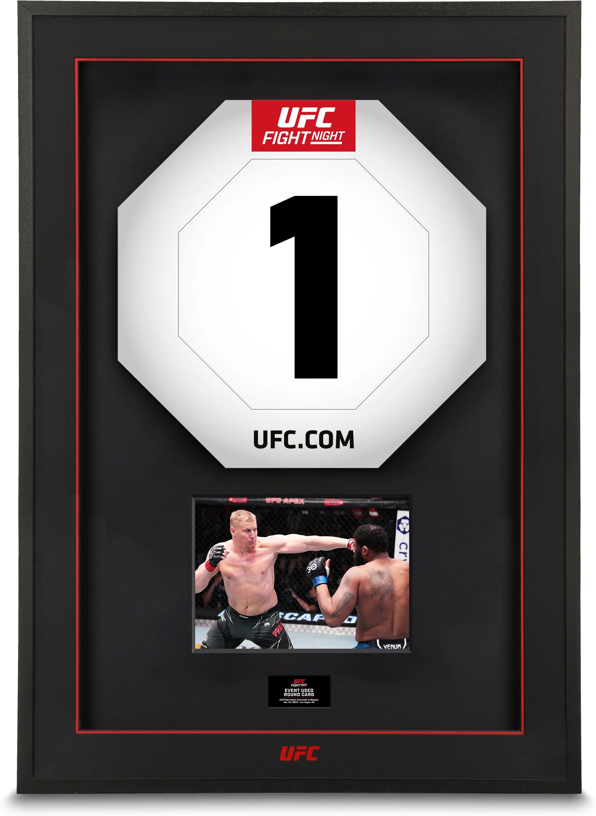 UFC Collectibles UFC Fight Night: Pavlovich vs Blaydes Round Cards