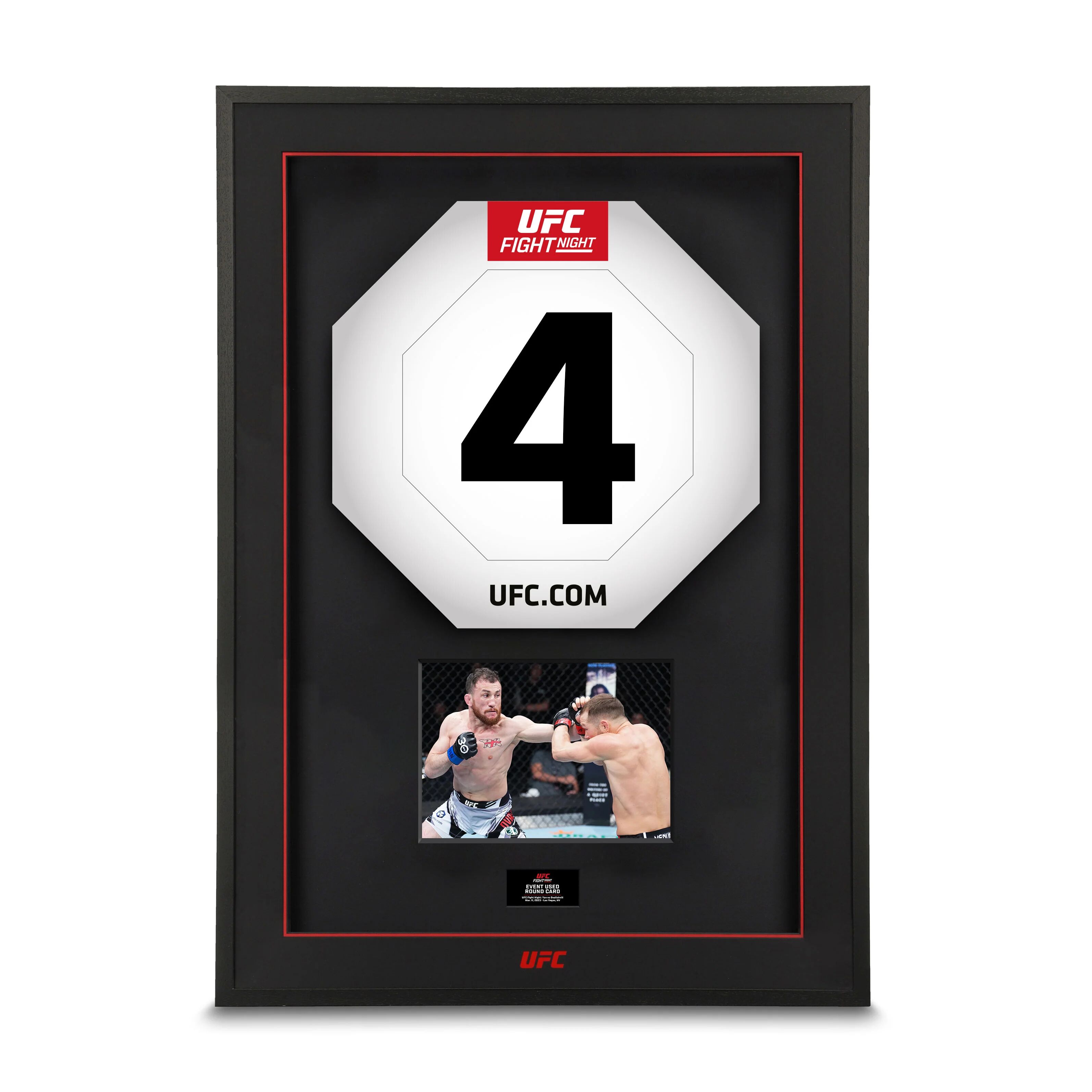 UFC Collectibles UFC Fight Night: Yan vs Dvalishvili Round Cards