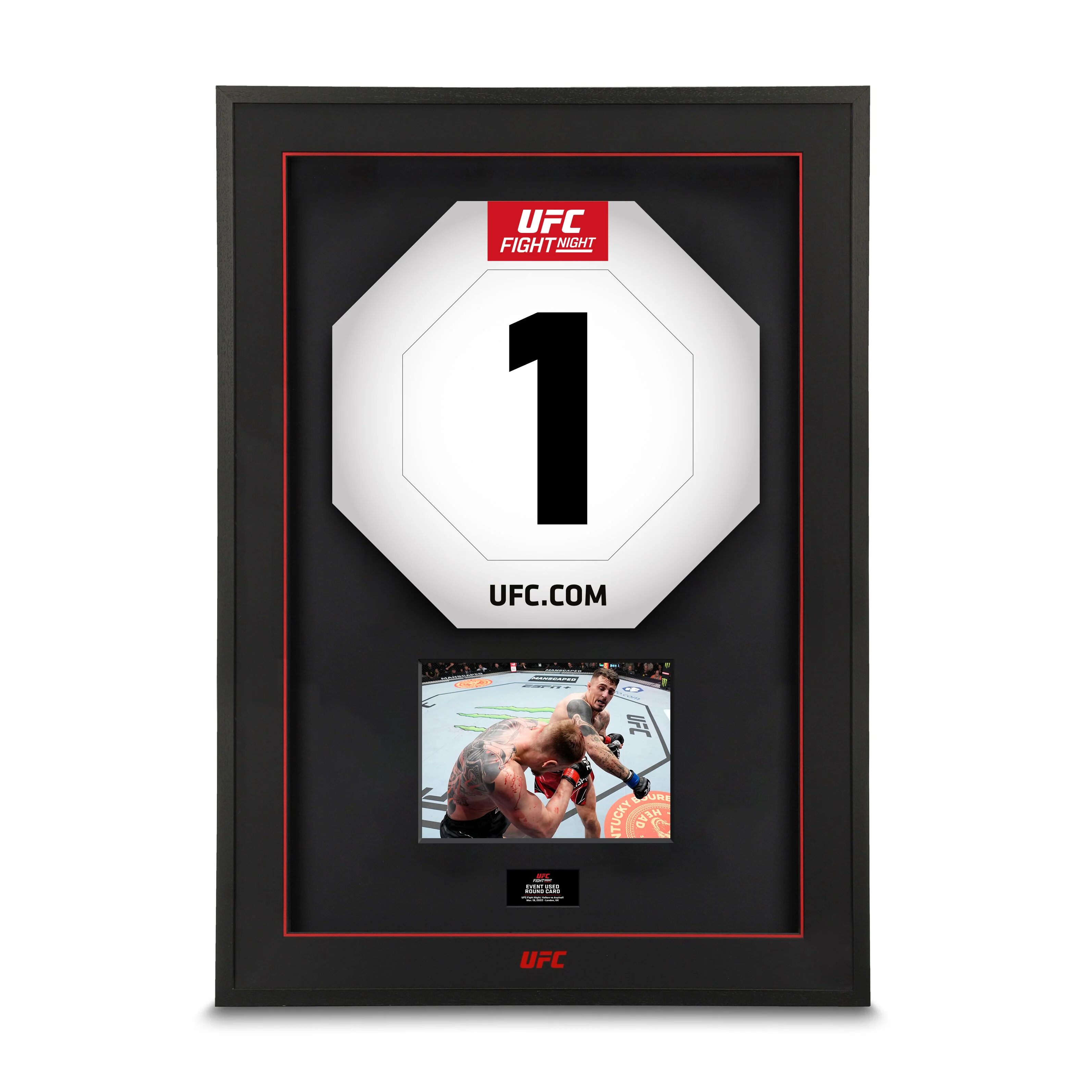 UFC Collectibles UFC Fight Night: Volkov vs Aspinall Round Cards