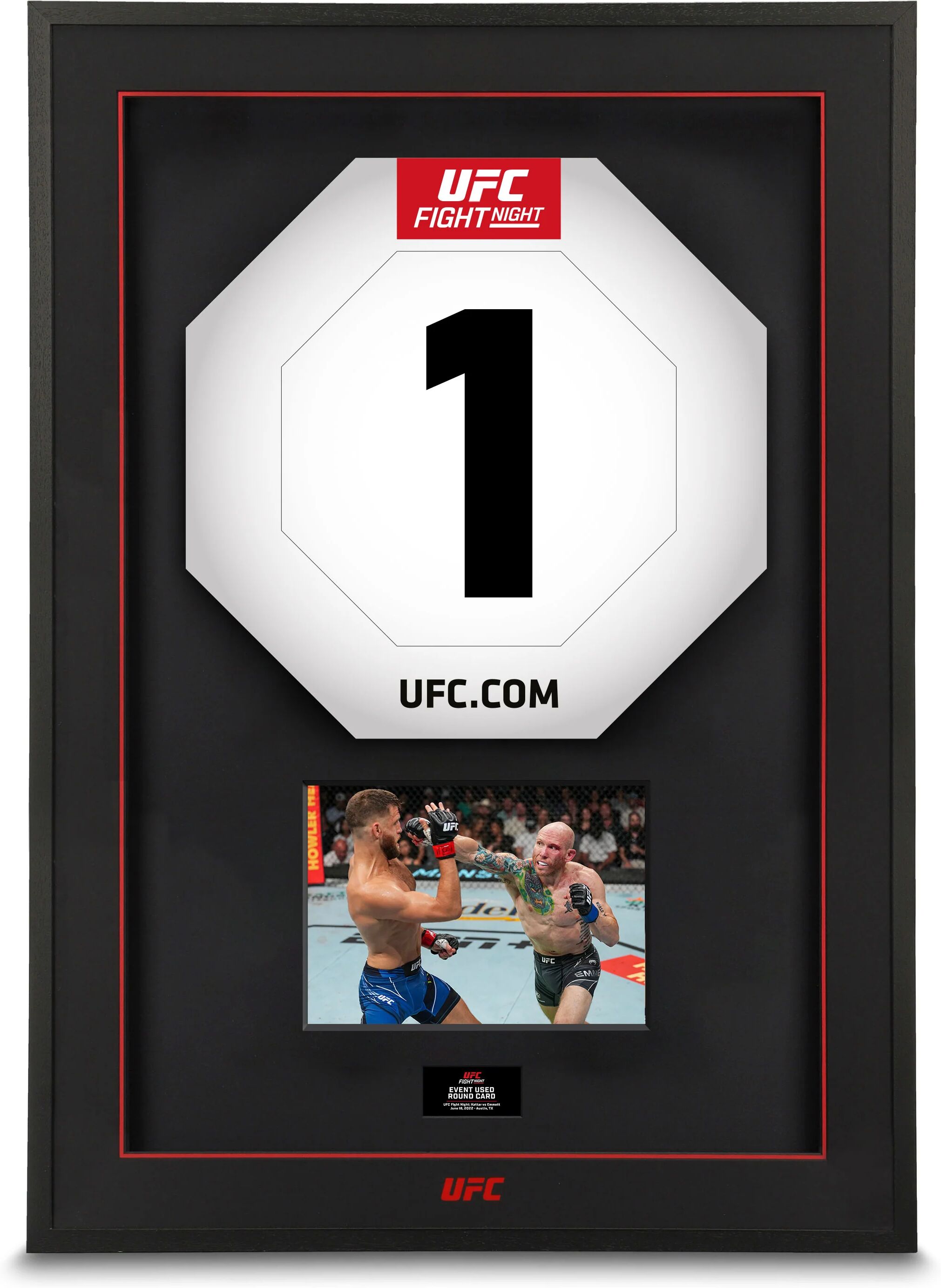 UFC Collectibles UFC Fight Night: Kattar vs Emmett Round Cards