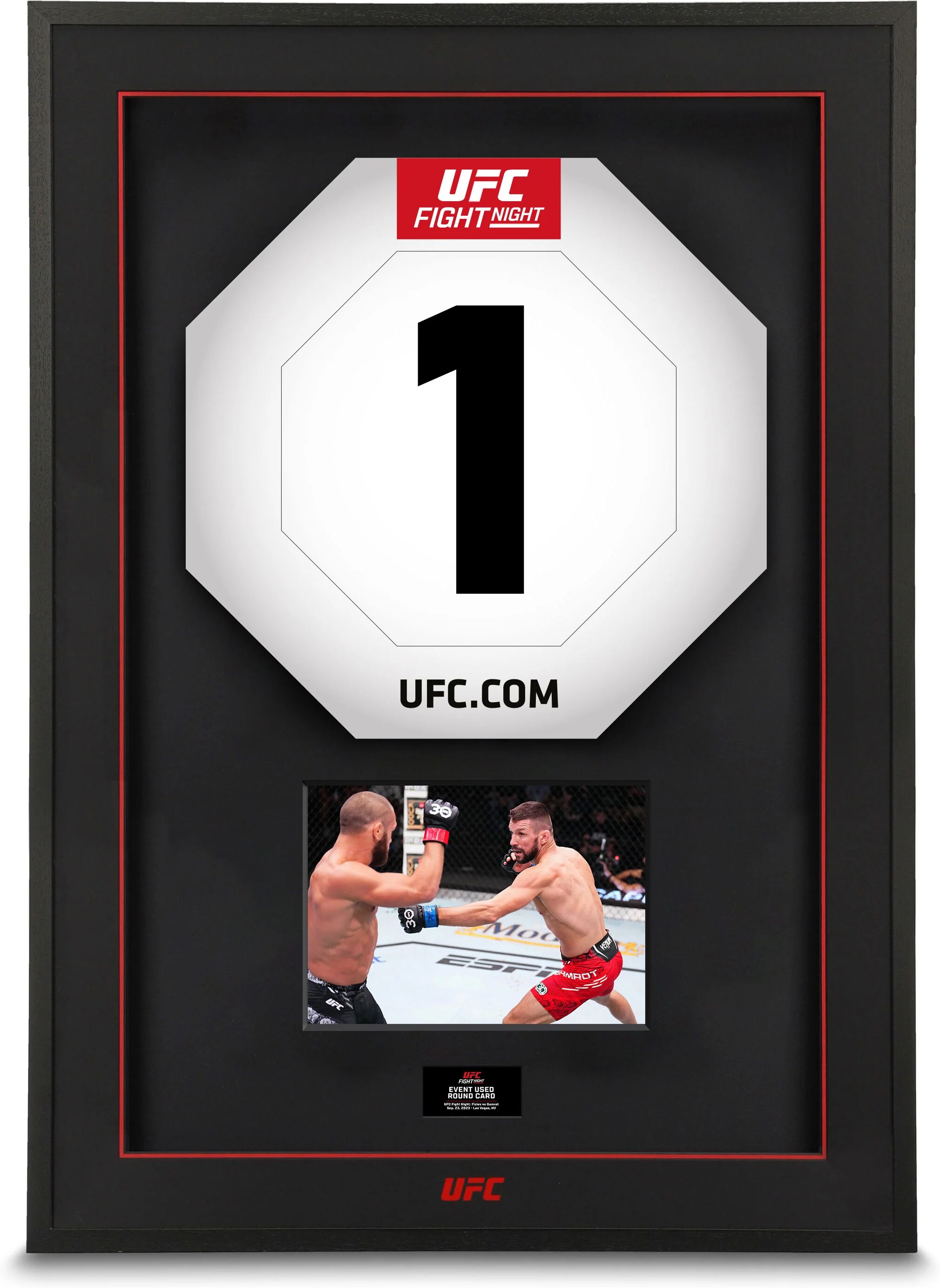 UFC Collectibles UFC Fight Night: Fiziev vs Gamrot Round Cards