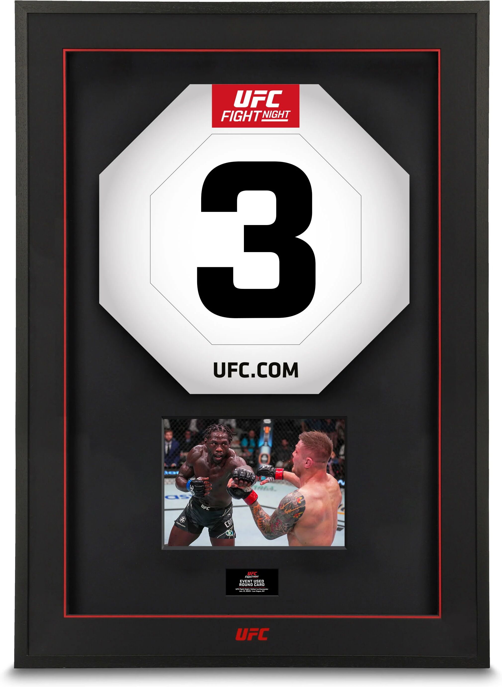 UFC Collectibles UFC Fight Night: Vettori vs Cannonier Round Cards