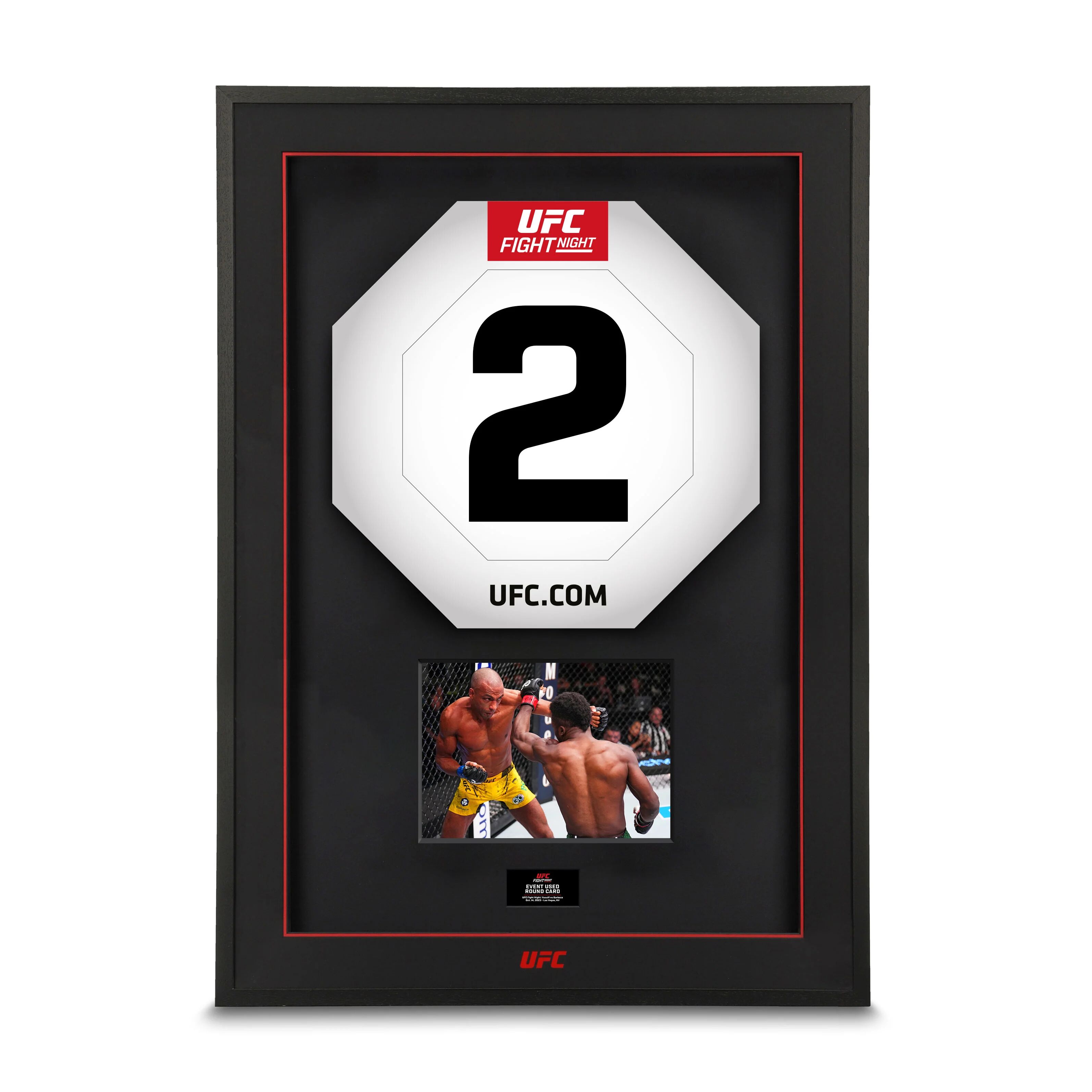 UFC Collectibles UFC Fight Night: Yusuff vs Barboza Round One Card