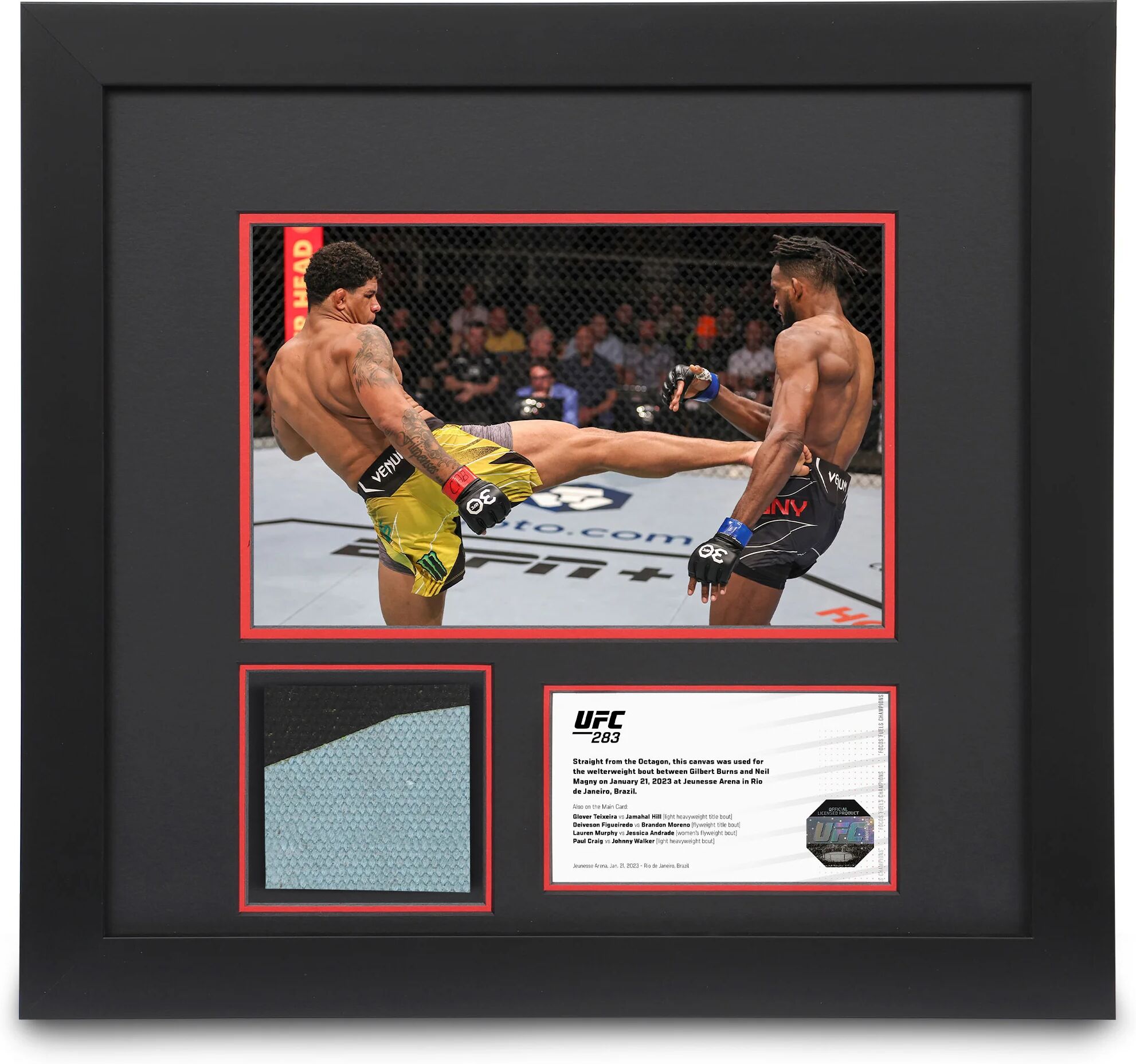 UFC Collectibles UFC 283: Burns vs Magny Canvas & Photo