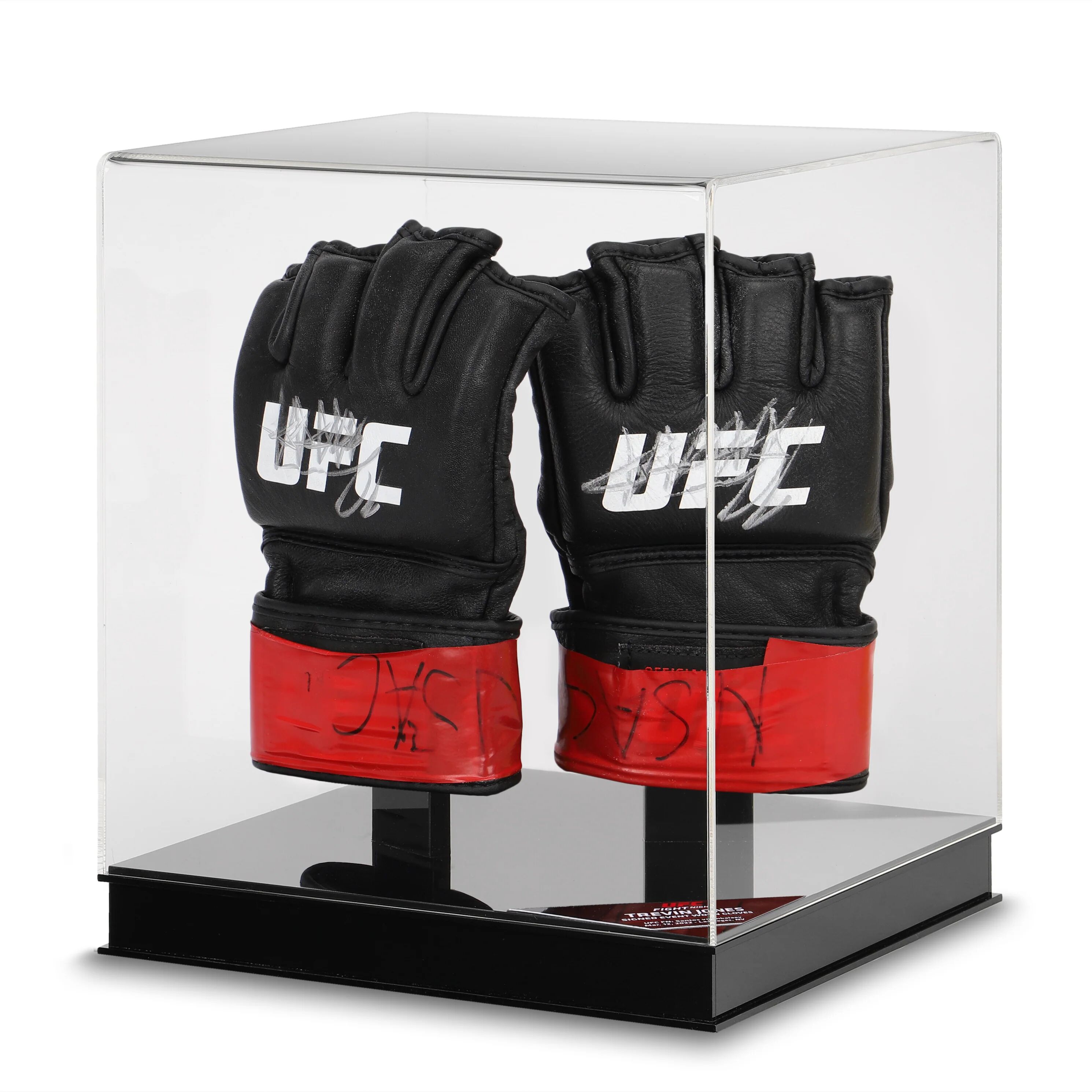 UFC Collectibles Trevin Jones Signed Fight Worn Gloves