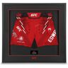 UFC Collectibles Leon Edwards Signed Red Venum Adrenaline Shorts