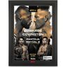 UFC Collectibles UFC 296: Edwards vs Covington Autographed Poster