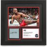 UFC Collectibles Leon Edwards Signed Canvas & Photo UFC 278