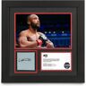 UFC Collectibles Leon Edwards Signed Canvas & Photo UFC 286