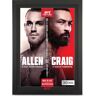 UFC Collectibles UFC Fight Night: Allen vs Craig Autographed Poster