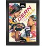 UFC Collectibles UFC Fight Night: Dern vs Hill Autographed Event Poster