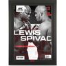 UFC Collectibles UFC Fight Night: Lewis vs Spivak Autographed Event Poster