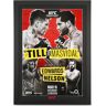 UFC Collectibles UFC Fight Night: Till vs Masvidal Autographed Event Poster Damaged