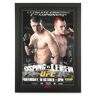 UFC Collectibles UFC 89: Bisping vs Leben Autographed Event Poster