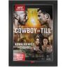 UFC Collectibles UFC Fight Night: Cowboy vs Till Autographed Event Poster