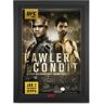 UFC Collectibles UFC 195: Lawler vs Condit Autographed Event Poster