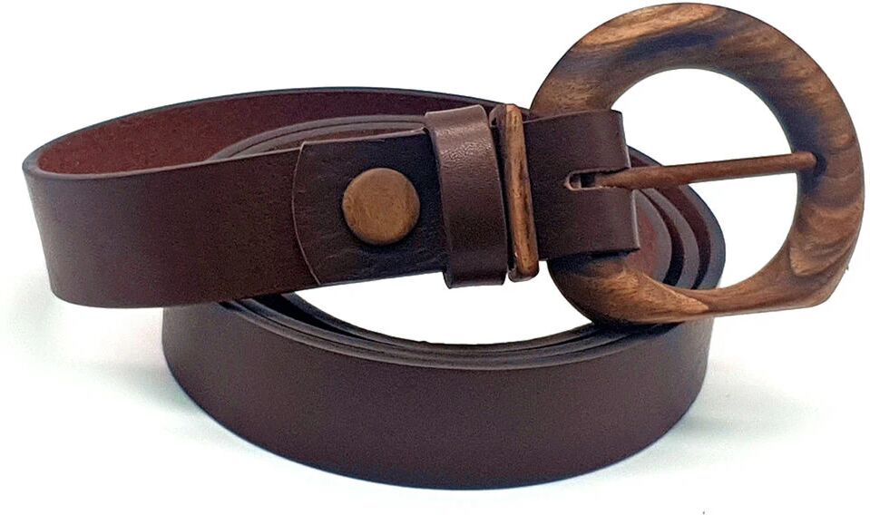 Wood Belt Fuji Heart 307 XS, S, M, L, XL Men