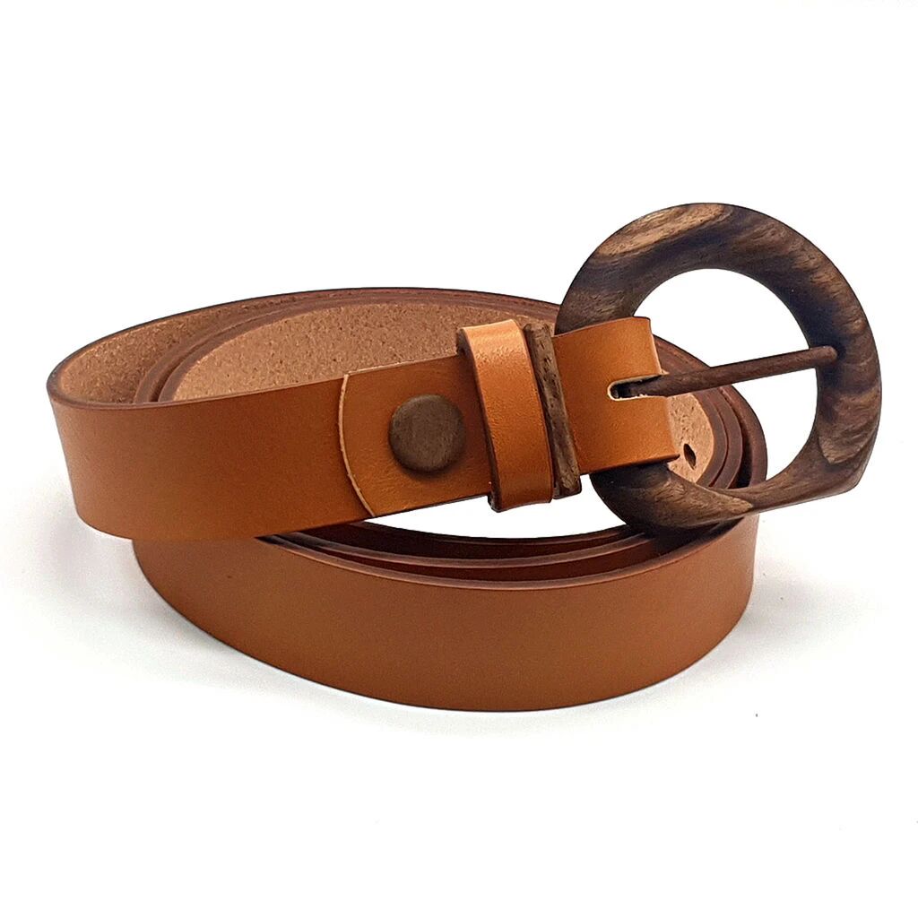 Wood Belt Fuji Heart 308 XS, S, M, L, XL Men