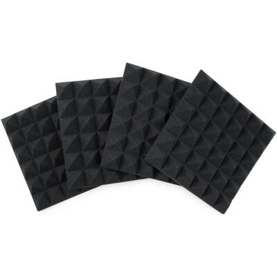 Gator Gator 12"x12" Acoustic Pyramid Panels 4-Pack (Charcoal) Gator Gator 12"x12" Acoustic Pyramid Panels 4-Pack (Charcoal)
