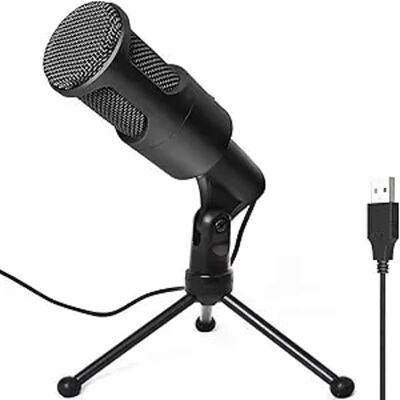 Unbranded PC USB Microphone, Podcast Condenser Mic with Foldab... Unbranded PC USB Microphone, Podcast Condenser Mic with Foldab...