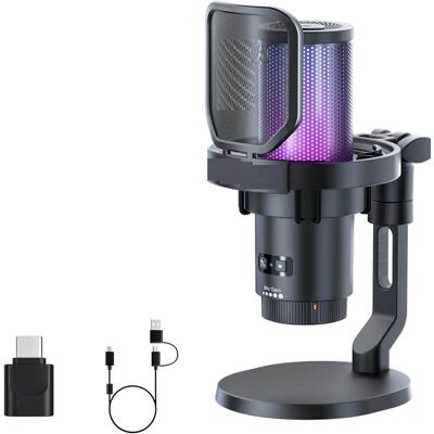 Unbranded Wireless USB Microphone for PC Gaming, Streaming, Po... Unbranded Wireless USB Microphone for PC Gaming, Streaming, Po...