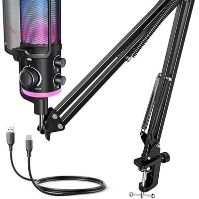 Unbranded USB-PC-Microphone-Kit, Gaming-Streaming-Microphone w... Unbranded USB-PC-Microphone-Kit, Gaming-Streaming-Microphone w...