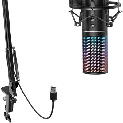 Unbranded USB Podcast Microphone, Gaming PC Studio Streaming M... Unbranded USB Podcast Microphone, Gaming PC Studio Streaming M...