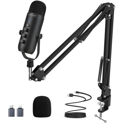 Unbranded Gaming Microphone Kit,Podcast Condenser USB Mic with... Unbranded Gaming Microphone Kit,Podcast Condenser USB Mic with...