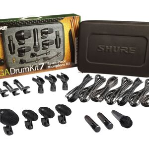 Shure PGADRUMKIT7 7 Piece Microphone Set For Drum Kit PGADRUMK...
