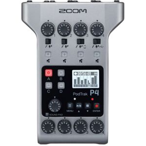 Zoom Zoom PodTrak P4 4-input Ultimate Recorder and USB Interf...