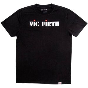 Vic Firth Logo T-Shirt, Black, Small