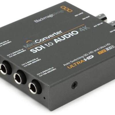2022 Blackmagic Design BMD-CONVMCSAUD4K 2022 Blackmagic Design BMD-CONVMCSAUD4K