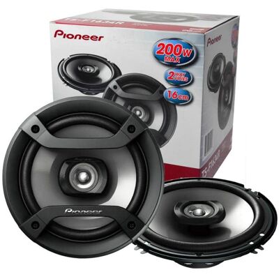 Pioneer Pioneer TS-F1634R 6.5" 200W 2-Way Car Speakers PAIR Pioneer Pioneer TS-F1634R 6.5" 200W 2-Way Car Speakers PAIR